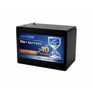 Axcom NAC12-13500 nátrium-ion akku 12V 13, 5Ah 4, 7mm csatlakozó kép