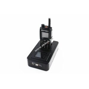 Axcom SM-X1 asztali töltő LCD-kijelzővel töltés és kisütés Motorola MTP850, MTP850S rádiókhoz kép