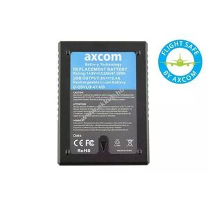 Axcom V-Mount Cube BP-L40 14, 8V 3200mAh akku videókamera USB D-Tap Li-Ion kép