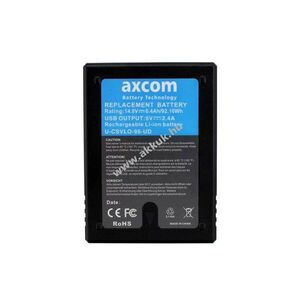 Axcom Sony V-Mount Cube BP-L40 akku 14, 8V 6, 4Ah USB D-Tap videókamera Li-Ion kép