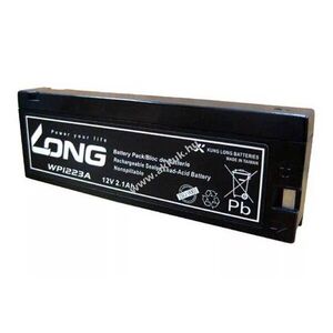 Long WP1223A 12V 2, 1Ah orvosi akku ólom kép