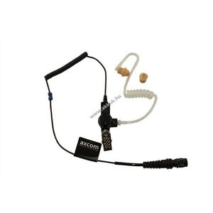 Axcom headset bajonett csatlakozó 1 kábeles csak hallgatás rádió kép