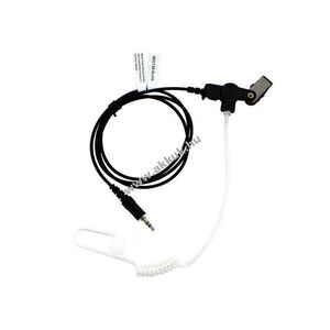 Eredeti Axcom XEC138-SLmG In-Ear fülhallgató bajonett csatlakozó 3, 5mm egyenes menetes dugó rádió kép