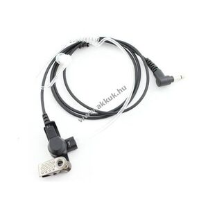 Eredeti Axcom In-Ear fülhallgató bajonett csatlakozó hangcső 3, 5mm L-jack rádióhoz kép