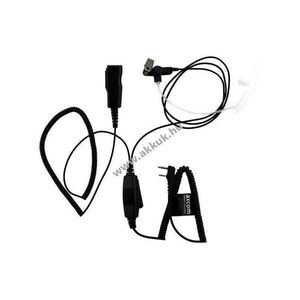 Axcom hangcsöves headset kétkábeles Kenwood TK250 TK260 TK270 TK360 TK370 TK2170 TK3170 rádió kép