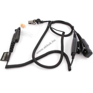 Axcom hangcsöves headset 2-kábeles Motorola GP320 GP340 GP360 rádió kompatibilis kép