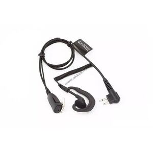 Axcom Flexi fülhurok mikrofon PTT dupla klinken csatlakozó Motorola GP300 CP040 DP1400 R2 rádió kép