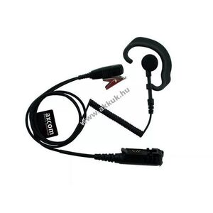 Axcom flexi fülakasztó Motorola DP3441 MTP3550 mikrofon PTT rádió kép