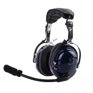 Axcom fejpántos headset Kenwood 2-pin rádió hajlékony gémmikrofon PTT gomb kép