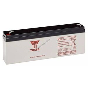 Yuasa NP2.3-12 12V 2, 3Ah orvosi VdS akku ólom kép