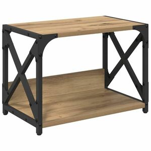 vidaXL Nyomtatóállvány Artisan tölgy 44 x 26 x 31.5 cm Faanyag kép