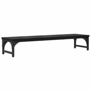 vidaXL Monitor Tartó Fekete tölgy 85 x 23 x 15, 5 cm Faanyag kép