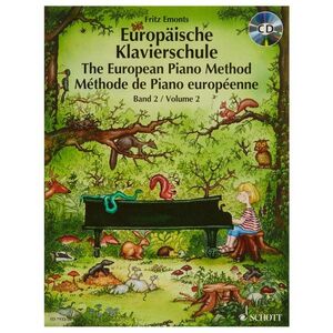 MS Evropská klavírní škola II - Emonts Fritz kép