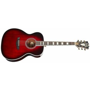 D'Angelico Premier Tammany Trans Black Cherry Burst kép