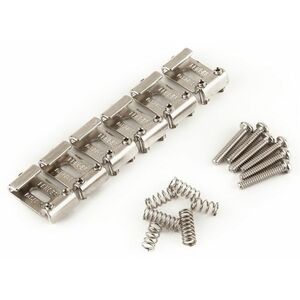 Fender Pure Vintage Stratocaster "Pat. Pend." Saddle Kit, Nickel-Plate kép