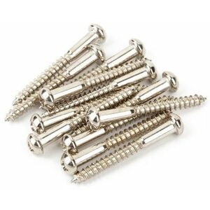 Fender Vintage-Style Stratocaster Bridge Mounting Screws, Nickel kép