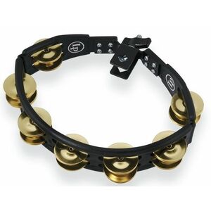 Latin Percussion Cyclops Tambourine Brass Jingles w Mount kép