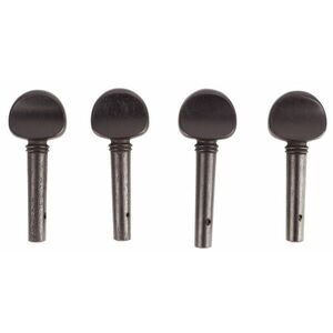 Dowina Violin Pegs Ebony Set 4/4 kép