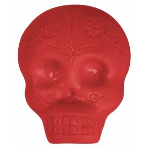 Latin Percussion Sugar Skull Shaker Red kép