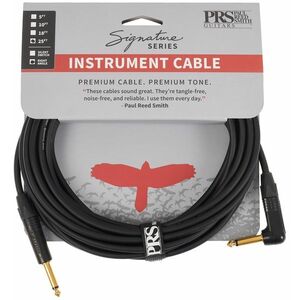 PRS Signature Instrument Cable 25' Angled kép