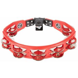 Latin Percussion Cyclops Tambourine Red w Mount kép