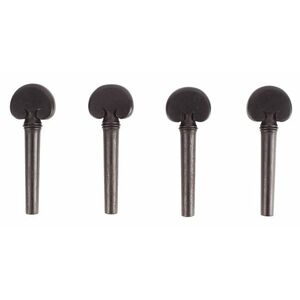 Dowina Violin Pegs Ebony Set Heart 4/4 kép