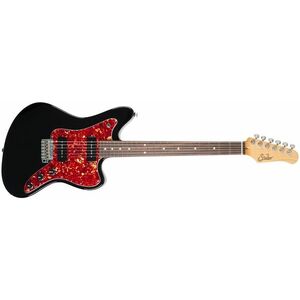 Suhr Classic JM, Black, S90, SSCII, 510, Tortoise Pickguard kép