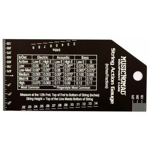 Music Nomad Precision String Action Gauge kép