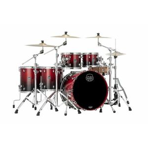 Mapex Saturn Scarlet Fade Rock Set II kép