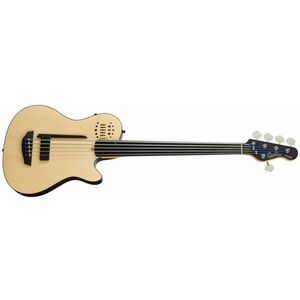 Godin A5 Ultra Natural Fretless A/E with Bag kép