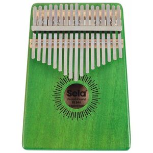 Sela Kalimba Mahogany 17 Green kép
