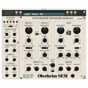GFORCE Oberheim SEM kép