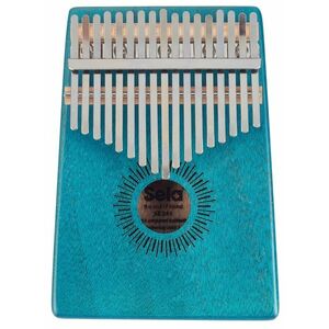 Sela Kalimba Mahogany 17 Blue kép