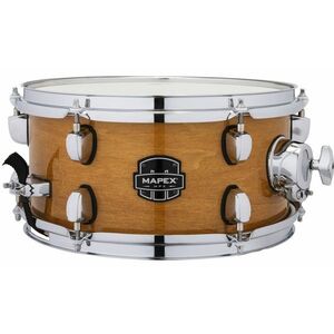 Mapex 12" x 6" MPX Maple/Poplar Hybrid Shell Gloss Natural Snare Drum kép