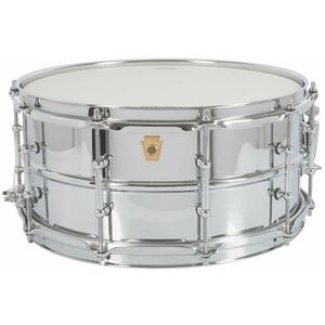 Ludwig 14" x 6, 5" Chrome Over Brass with Tube Lugs LB402BT kép