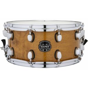 Mapex 14" x 6.5" MPX Maple/Poplar Hybrid Shell Natural Gloss Snare Dru kép