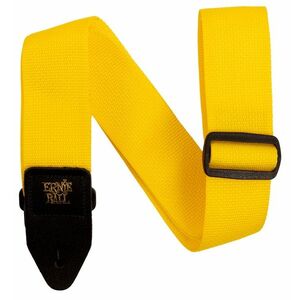 Ernie Ball Polypro Strap Yellow & Black kép