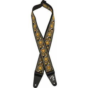 Fender Pasadena Woven Strap, Yellow Lotus, 2" kép