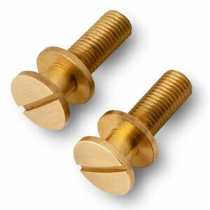 PRS Stoptail Studs (Metric) - Unplated Polished Brass kép