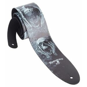 Perri's Leathers 11028 ALCHEMY Guitar Strap The Scream kép