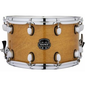 Mapex 14" x 8" MPX Maple/Poplar Hybrid Shell Gloss Natural Snare Drum kép