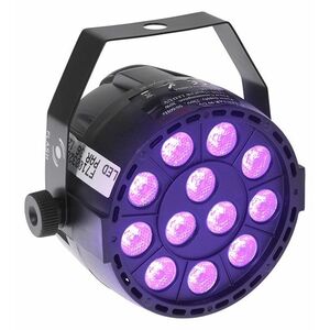 Flash LED PAR 36 12x UV kép