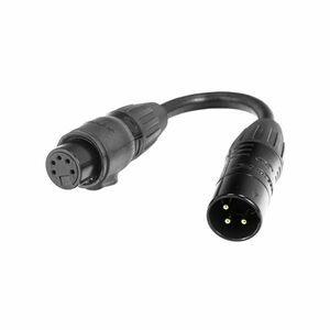 ADJ DMX 3pin M to 5pin FM IP65 kép