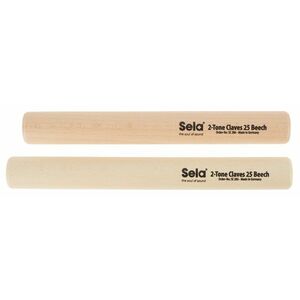 Sela 2-Tone Claves 25 Beech kép