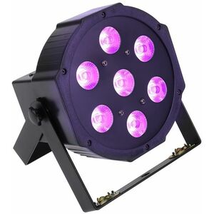 Flash LED PAR 56 7x15W RGBWA+UV 6in1 kép