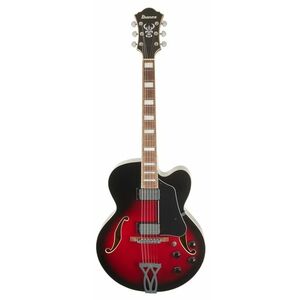 Ibanez AF75 Transparent Red Sunburst kép