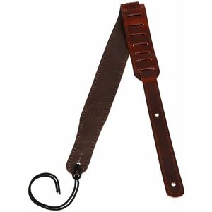 Flight S54 Brown Leather Ukulele Strap kép