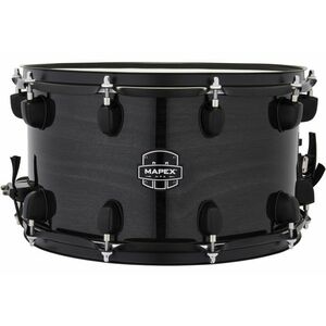 Mapex 14" x 8" MPX Maple/Poplar Hybrid Shell Transparent Midnight Blac kép