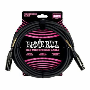 Ernie Ball 20' XLR Cable Black kép