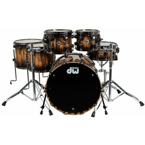 DW Collector´s Natural to Black Burst over Royal Ebony kép